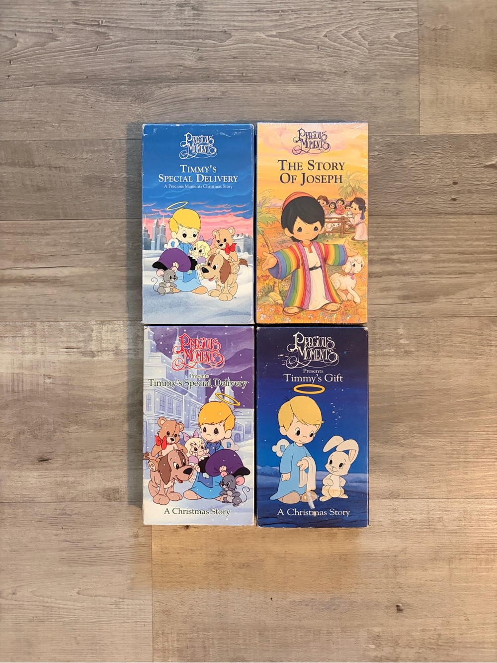 Precious Moments VHS Movie Bundle Lot of 4 - The Story of Joseph SEALED
